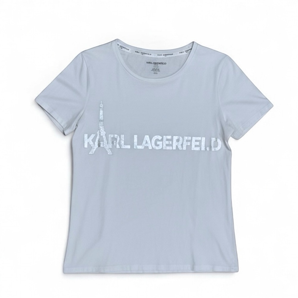 Karl Lagerfeld Paris Short Sleeve T-Shirt Size S